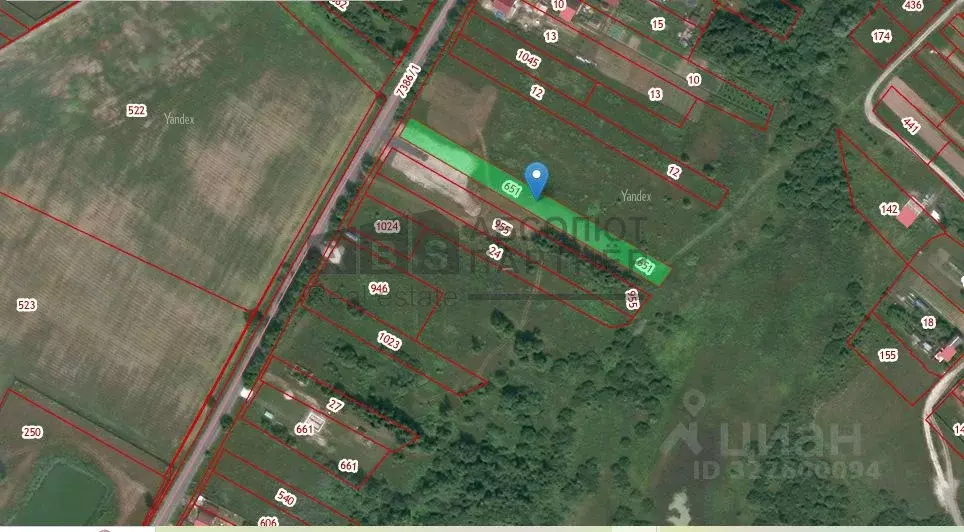 Участок в Новгородская область, Новгородский район, Ракомское с/пос, ... - Фото 1