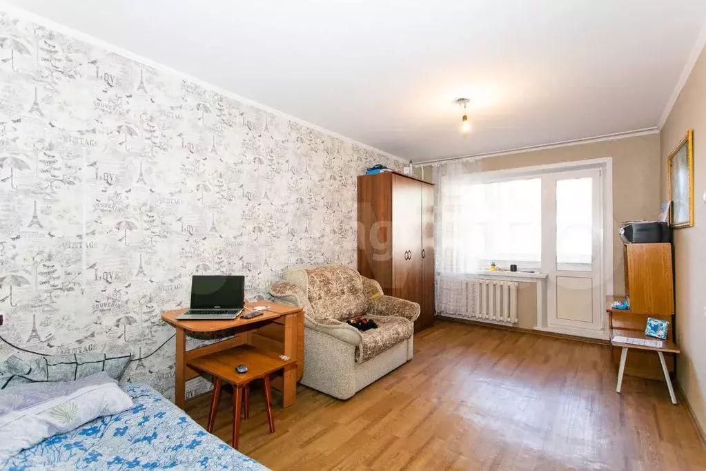 1-к. квартира, 30 м, 3/9 эт. - Фото 1