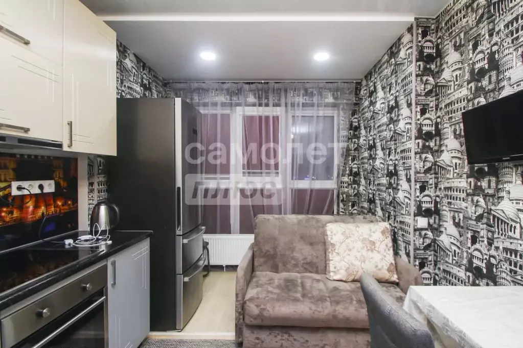 1-к кв. Ханты-Мансийский АО, Сургут тракт Югорский, 4 (35.9 м) - Фото 1