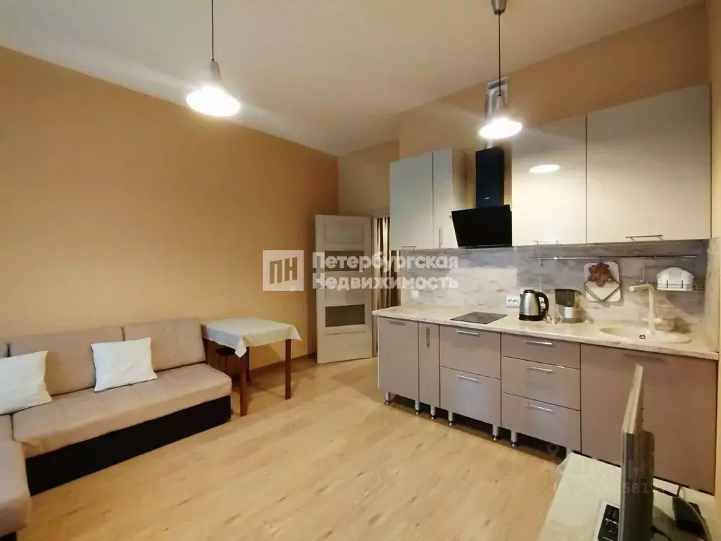 Студия Ленинградская область, Мурино Всеволожский район, бул. ... - Фото 1