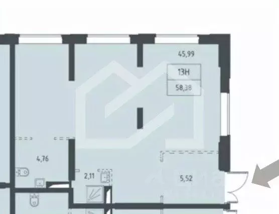 Торговая площадь в Московская область, Домодедово городской округ, с. ... - Фото 2