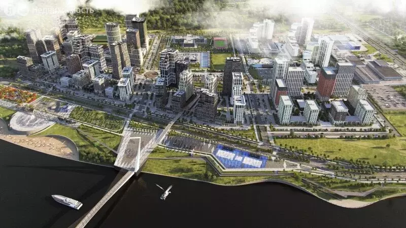 Квартира-студия: Тюмень, улица Пожарных и Спасателей, 1 (28 м) - Фото 2