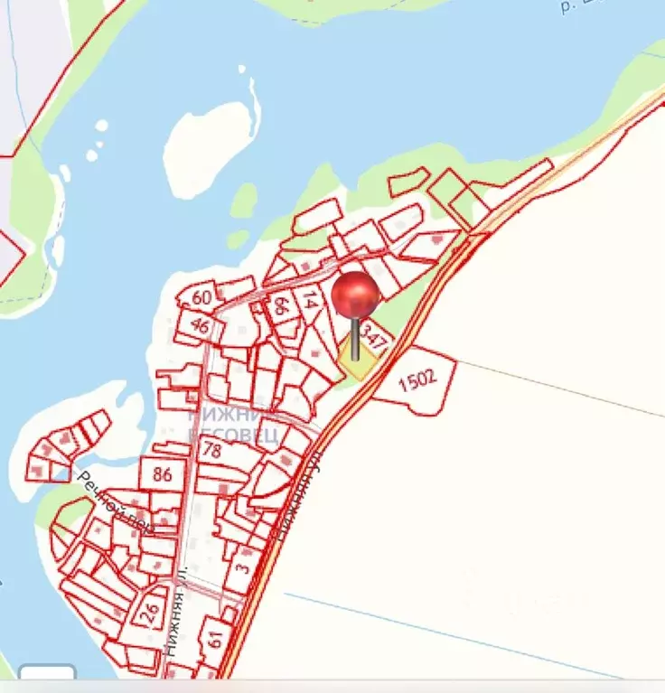 Участок в Карелия, Прионежский район, Шуйское с/пос, д. Бесовец ул. ... - Фото 2