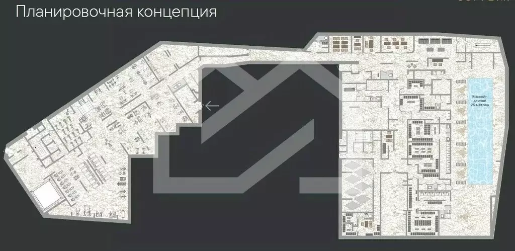 Помещение свободного назначения в Москва Зорге 9 жилой комплекс, 9Ас8 ... - Фото 2