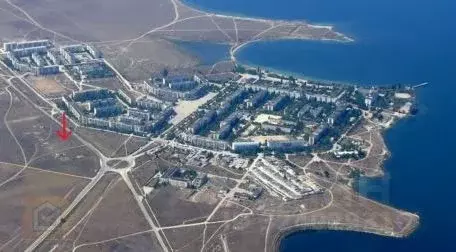 Участок в Крым, Евпатория городской округ, Новоозерное пгт  (5.25 ... - Фото 1