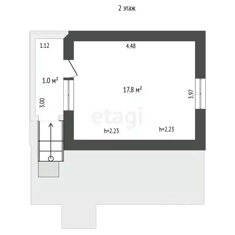 Дом в Забайкальский край, Читинский район, № 7 Карповка СОДНТ 15 (49 ... - Фото 2