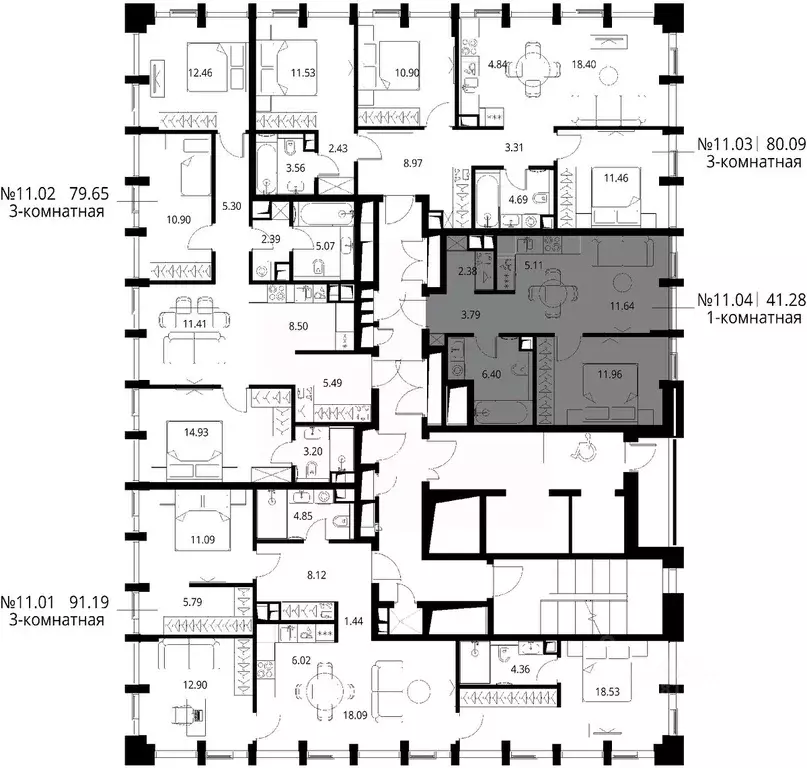 1-к кв. Москва Волоколамское ш., 95/1к10 (41.28 м) - Фото 1