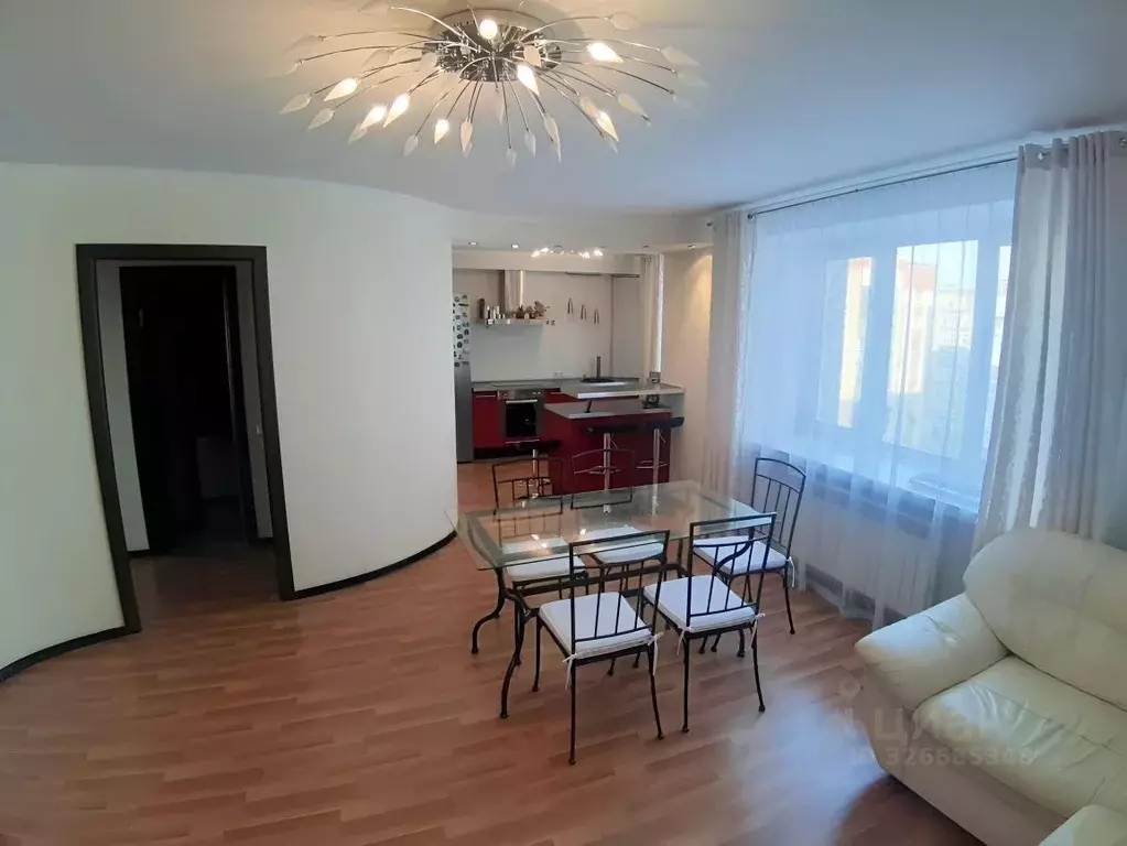 3-к кв. Татарстан, Казань ул. Патриса Лумумбы, 62 (65.9 м) - Фото 1