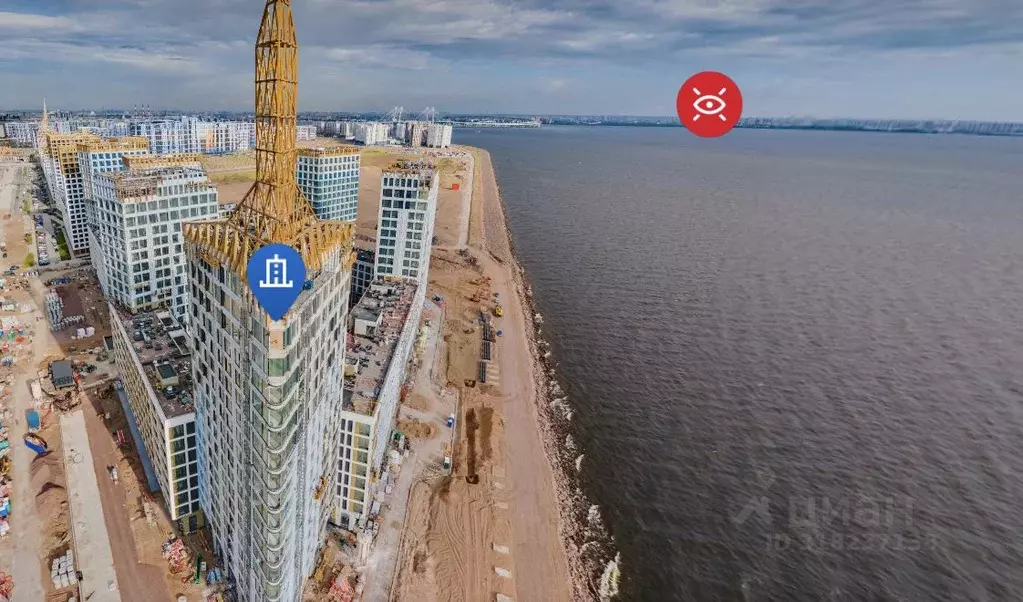 2-к кв. Санкт-Петербург ул. Челюскина, 10 (59.4 м) - Фото 1