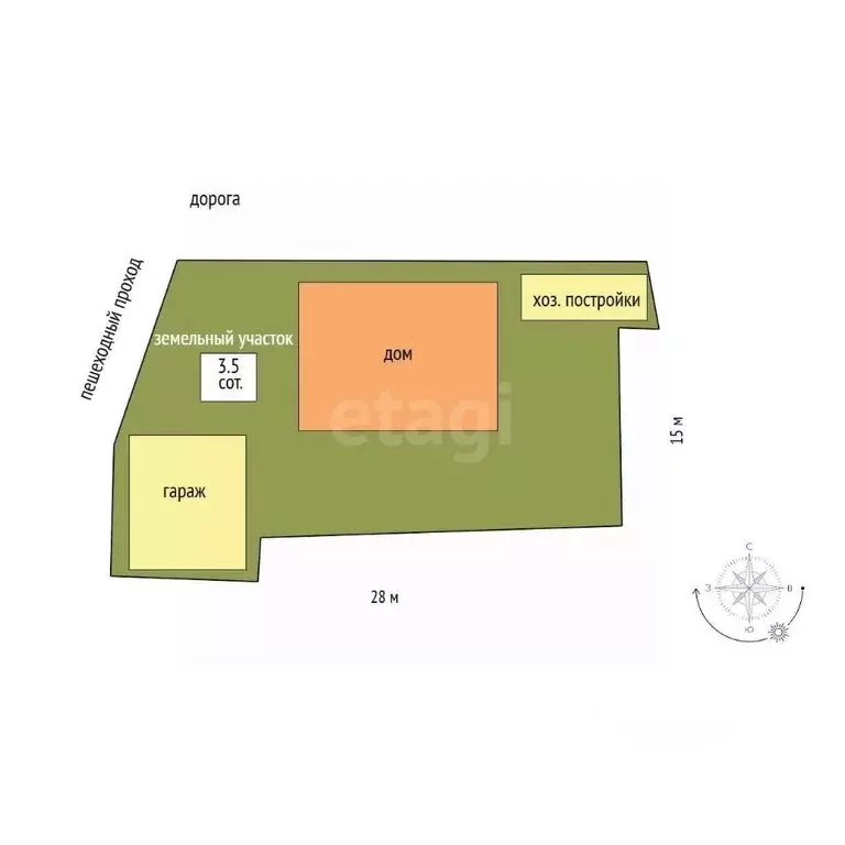 Дом в Крым, Судак муниципальный округ, с. Богатовка пер. Здоровья (177 ... - Фото 2