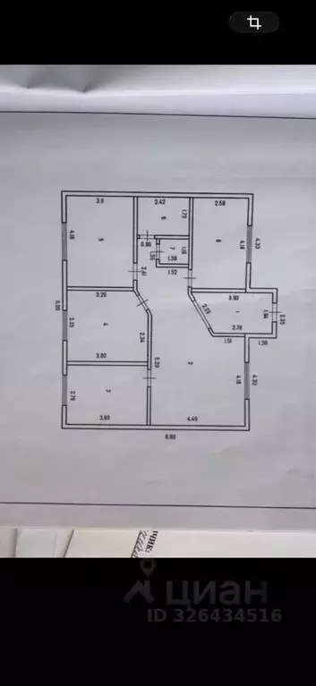 Дом в Волгоградская область, Николаевский район, Ленинское с/пос, с. ... - Фото 1