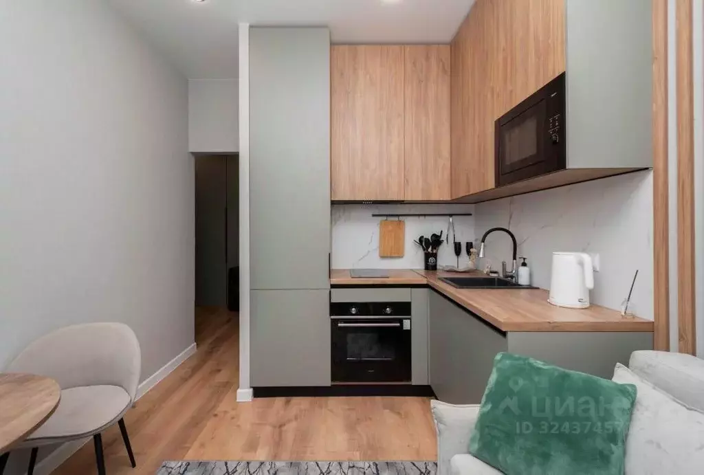 2-к кв. Иркутская область, Иркутск Первомайский мкр, 96 (33.0 м) - Фото 1