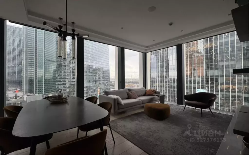 2-к кв. Москва 1-й Красногвардейский проезд, 22с2 (91.1 м) - Фото 1