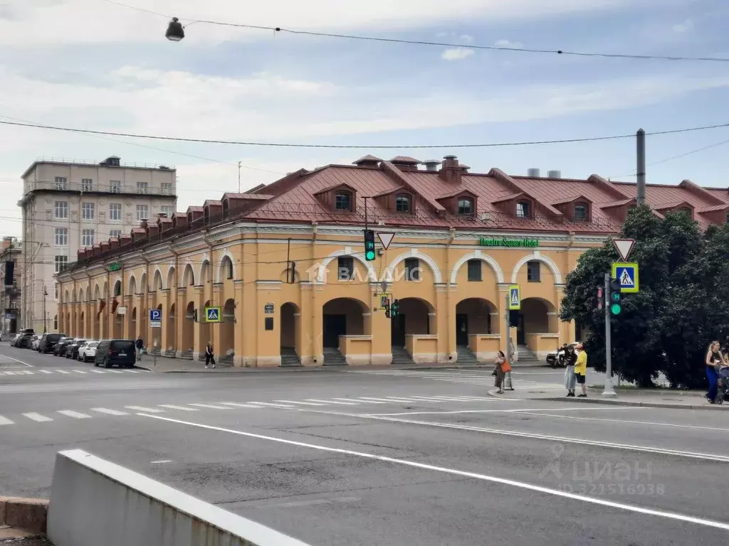 Торговая площадь в Санкт-Петербург Никольская пл., 6 (53 м) - Фото 0