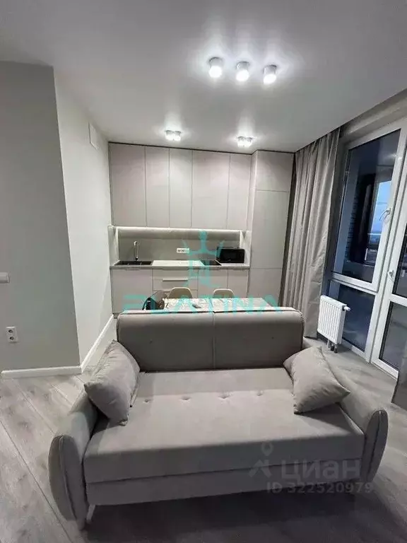 1-к кв. Татарстан, Казань ул. Аделя Кутуя, 100 (39.0 м) - Фото 2