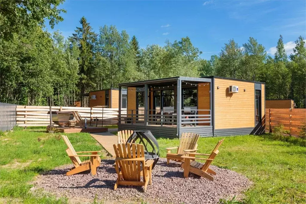 Дом в Ленинградская область, Приозерский район, Сосновское с/пос, ... - Фото 1