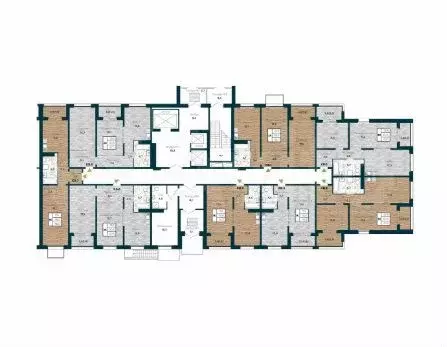 1-к. квартира, 41,6 м, 13/25 эт. - Фото 1