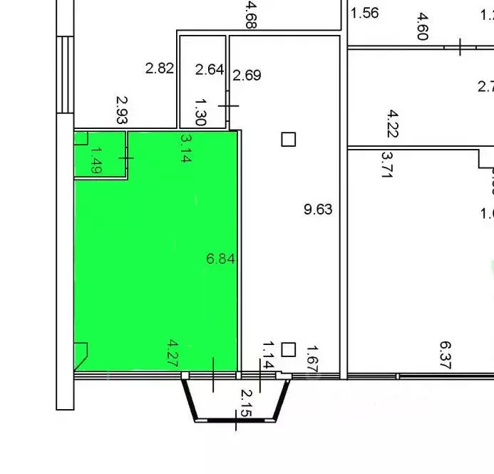Офис в Московская область, Балашиха ул. Фадеева, 1 (33 м) - Фото 2