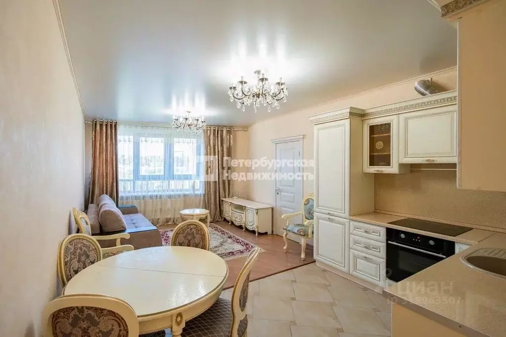 1-к кв. Санкт-Петербург Уральская ул., 6 (54.0 м) - Фото 0