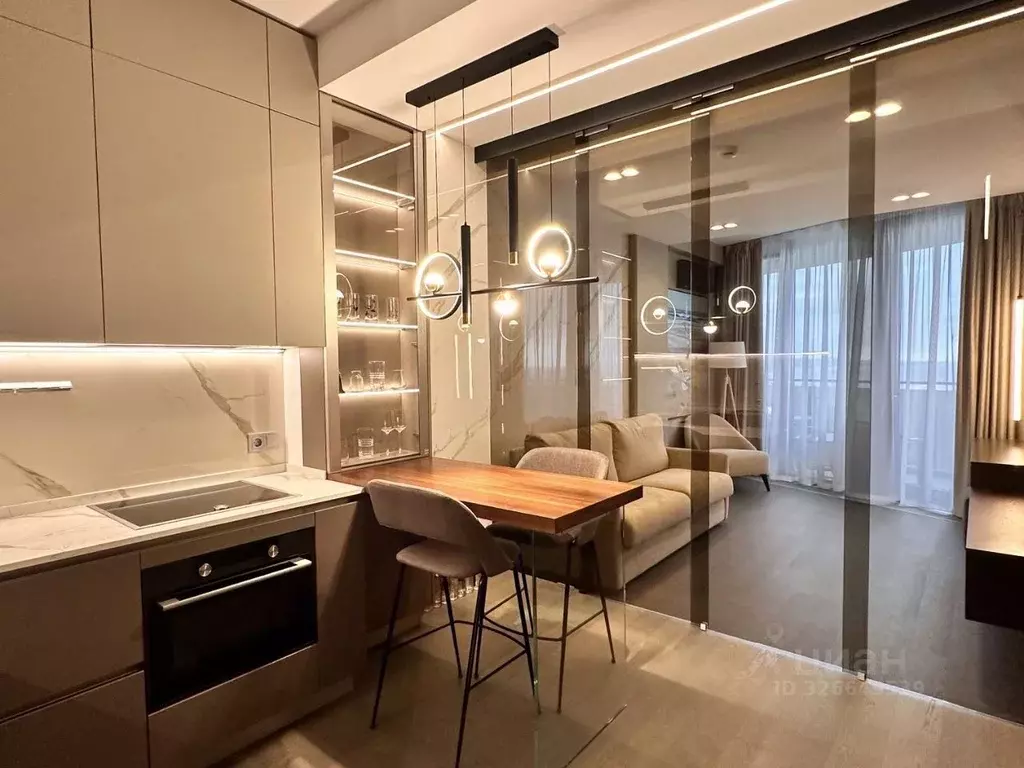 Студия Краснодарский край, Сочи Курортный просп., 108 (35.5 м) - Фото 1