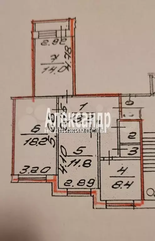 3-к. квартира, 69 м, 4/6 эт. - Фото 0