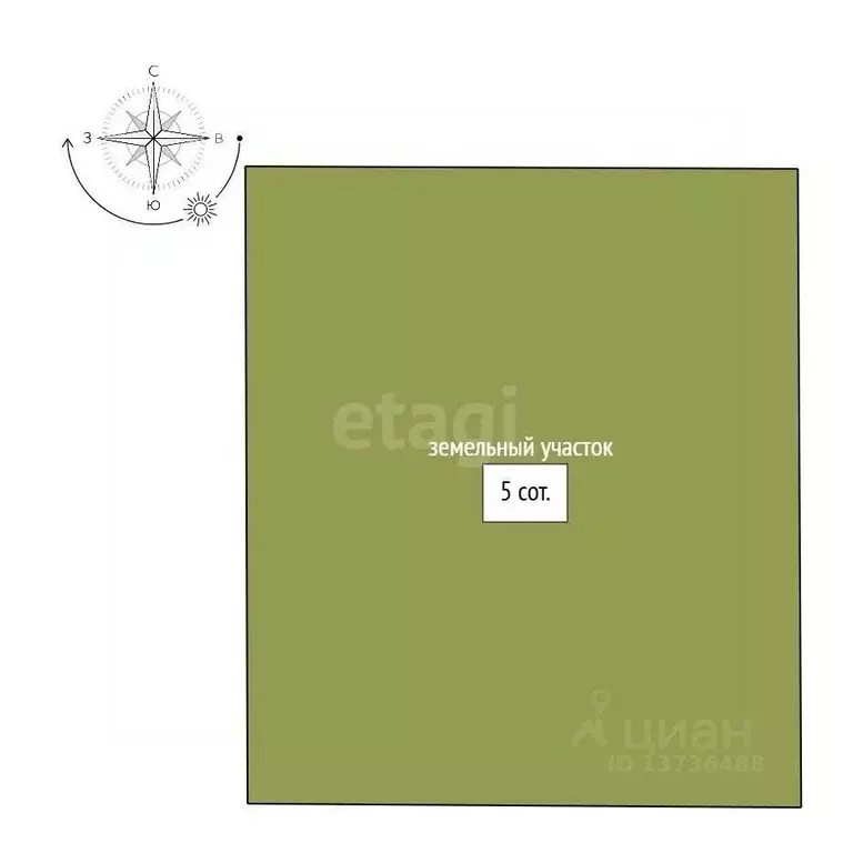 Участок в Амурская область, Благовещенск Новотроицкое ш. (8.0 сот.) - Фото 2