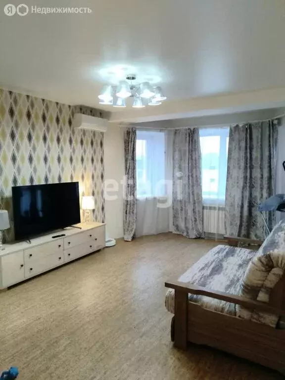 Квартира-студия: Абакан, улица Авиаторов, 16 (35.8 м) - Фото 0