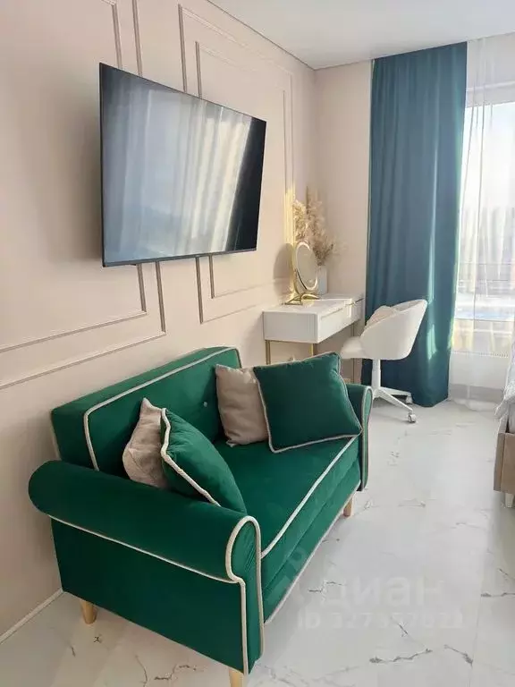 Студия Москва ул. Малая Очаковская, 4Ак1 (24.0 м) - Фото 2