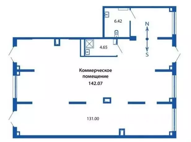 Помещение свободного назначения в Ленинградская область, Мурино ... - Фото 0