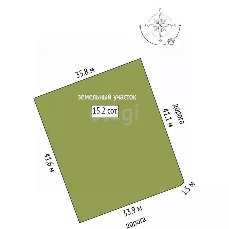 Участок в Владимирская область, Муром с. Ковардицы,  (15.2 сот.) - Фото 1