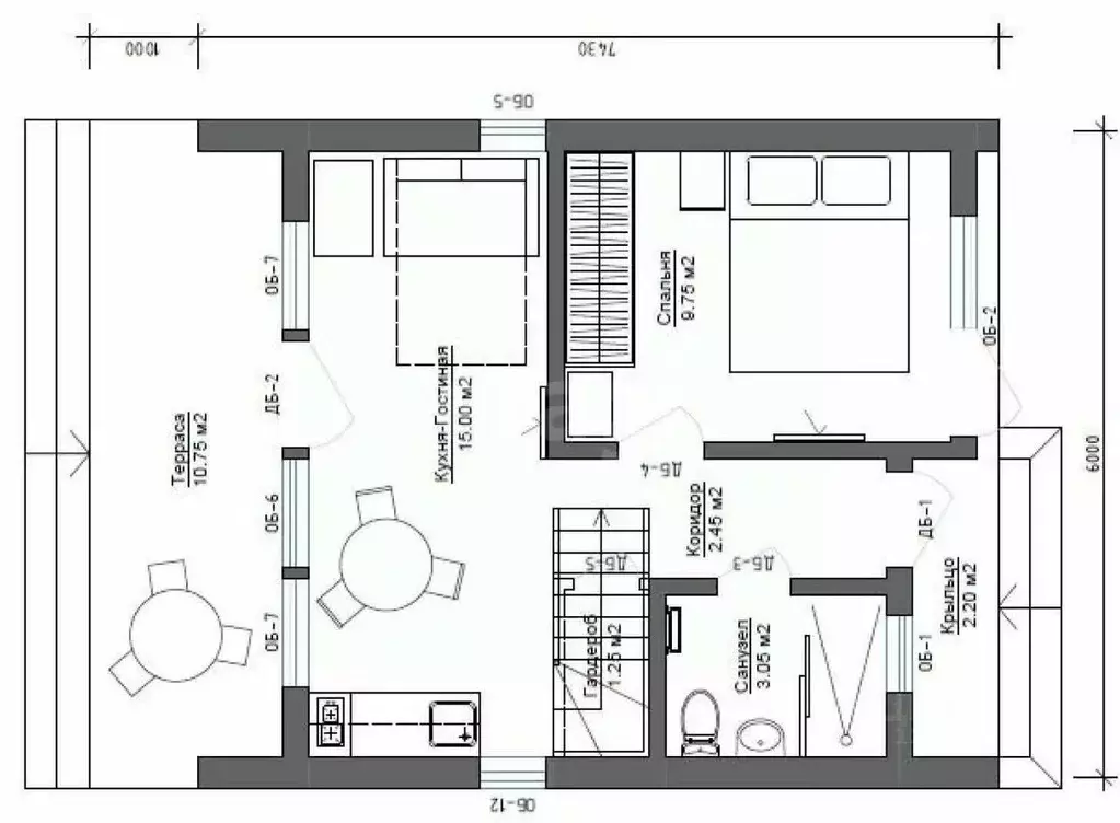 Дом в Московская область, Истра городской округ, Лисички дп 2 (55 м) - Фото 0