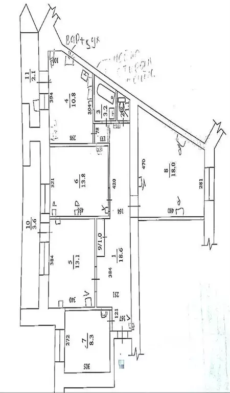 4-к кв. Томская область, Северск Солнечная ул., 21 (86.0 м) - Фото 0