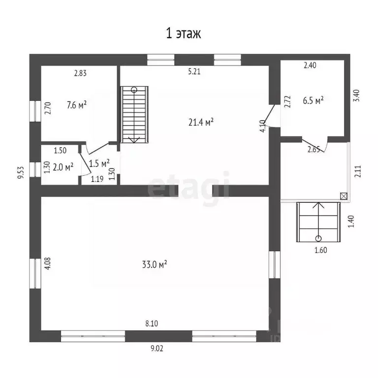 Дом в Ростовская область, Аксай Алексеево мкр,  (140 м) - Фото 2