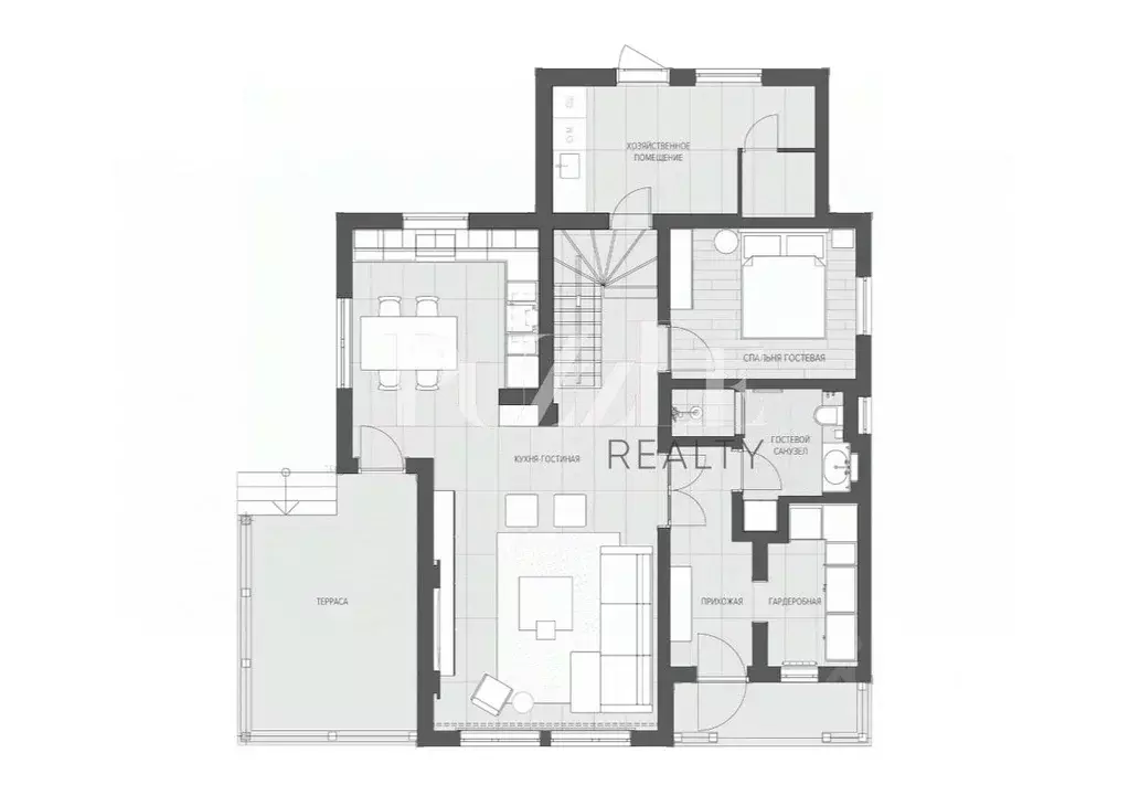 Дом в Ленинградская область, Выборгский район, Полянское с/пос, пос. ... - Фото 2