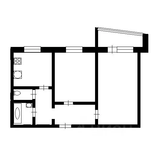 2-к кв. Челябинская область, Челябинск Комсомольский просп., 109 (64.0 ... - Фото 2