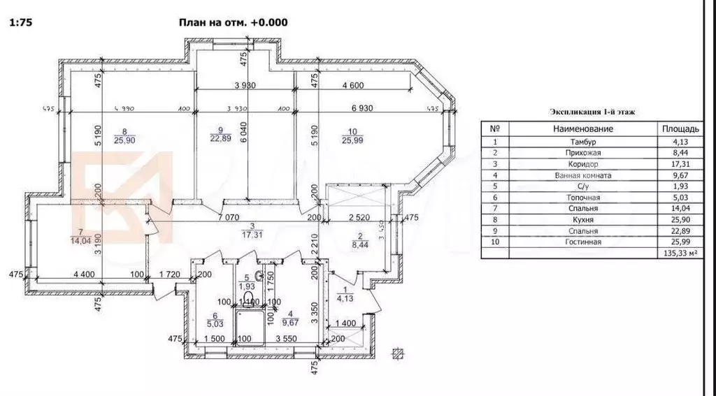 Дом 135,3 м на участке 15 сот. - Фото 0