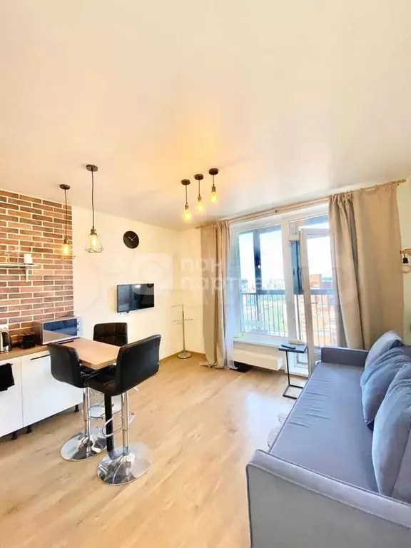 Квартира-студия, 25,4 м, 21/27 эт. - Фото 0