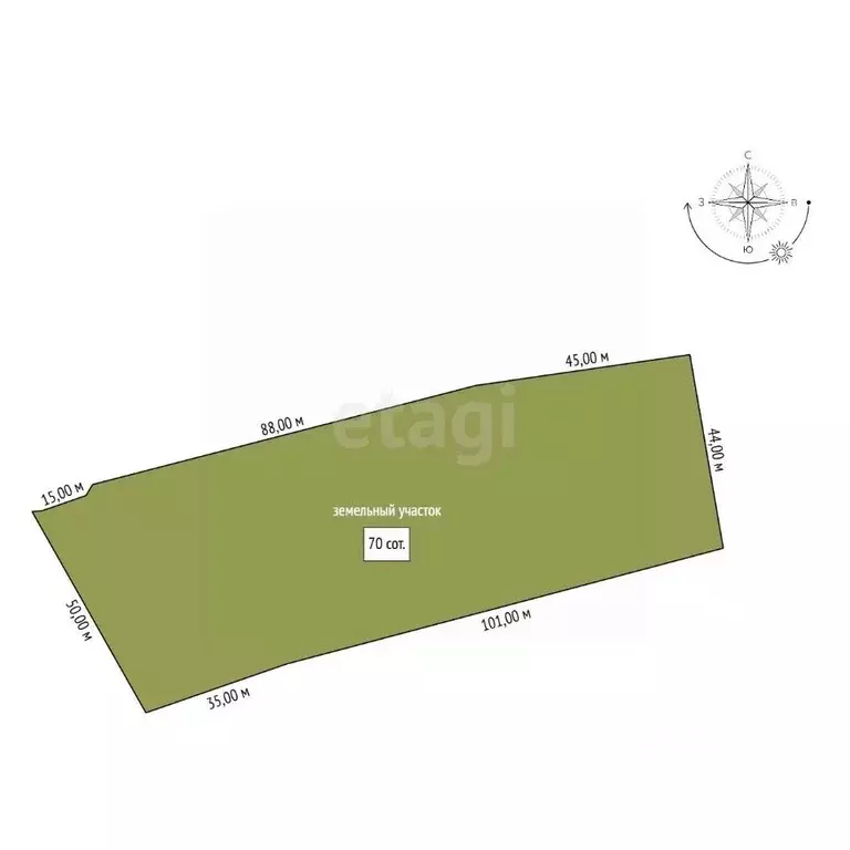 Участок в Амурская область, Ивановский муниципальный округ, с. ... - Фото 2