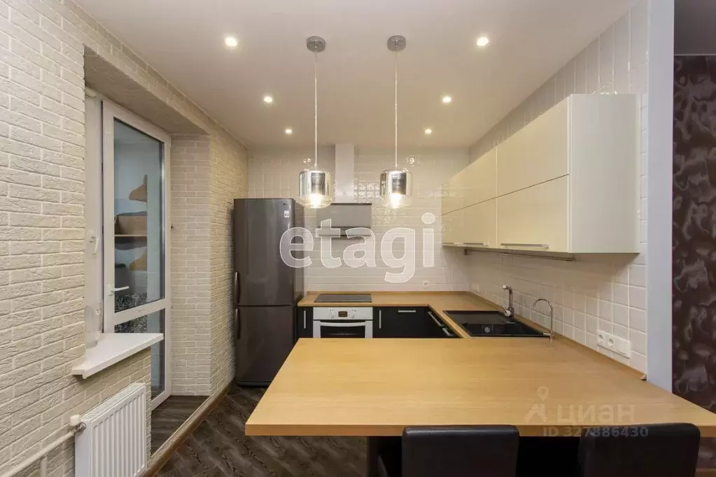 1-к кв. Тюменская область, Тюмень ул. Беляева, 35к1 (51.9 м) - Фото 1