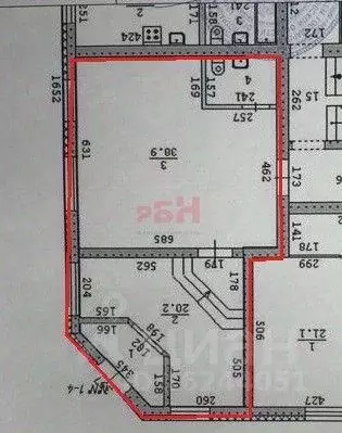 Торговая площадь в Свердловская область, Реж Заводская ул., 8/2 (69 м) - Фото 2