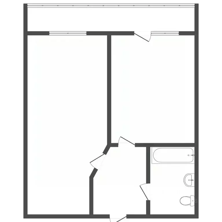 1-к кв. Амурская область, Благовещенск Театральная ул., 79 (40.0 м) - Фото 1
