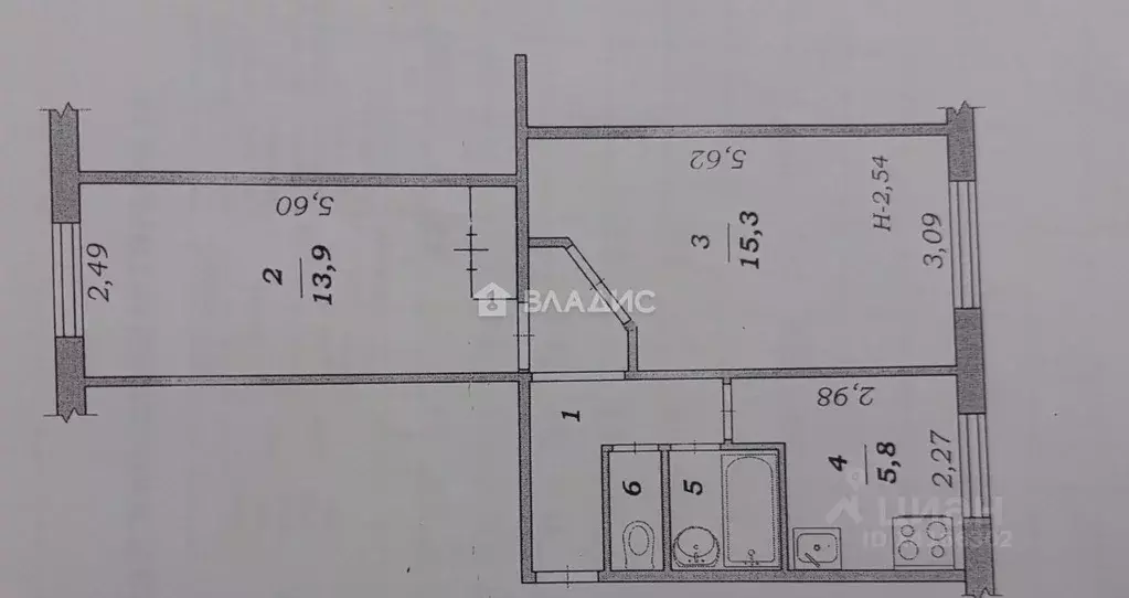 2-к кв. Белгородская область, Строитель Яковлевский городской округ, ... - Фото 2