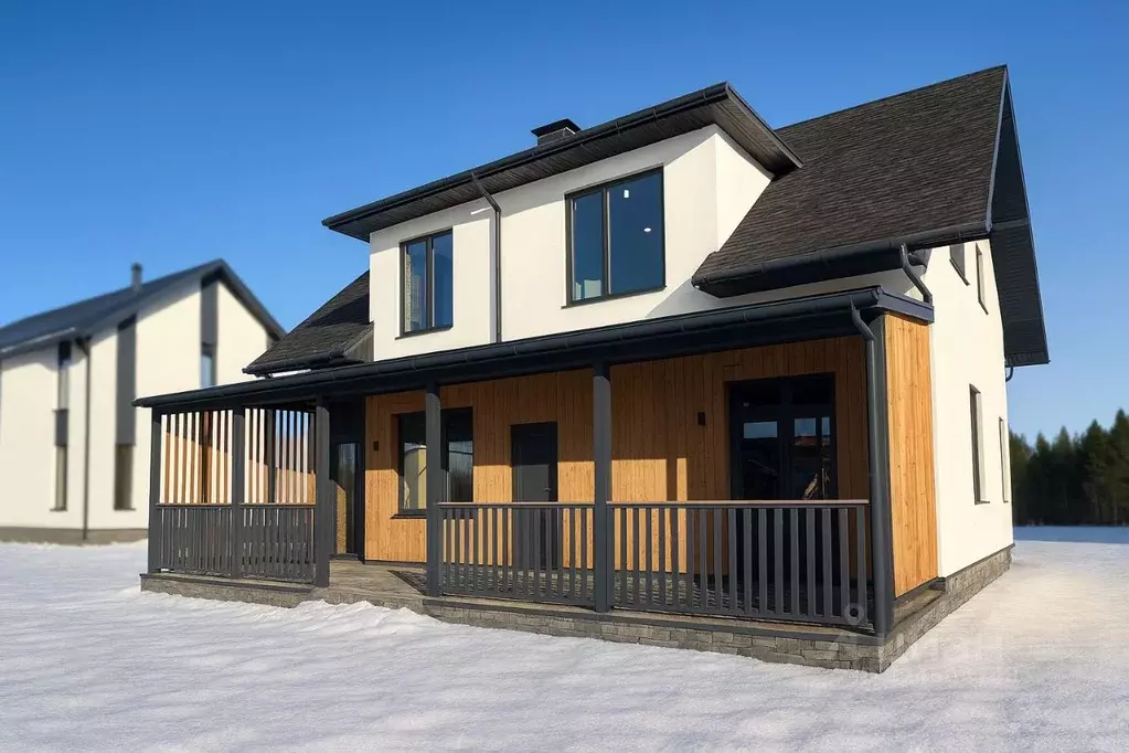 Дом в Ленинградская область, Всеволожский район, Агалатовское с/пос, ... - Фото 1