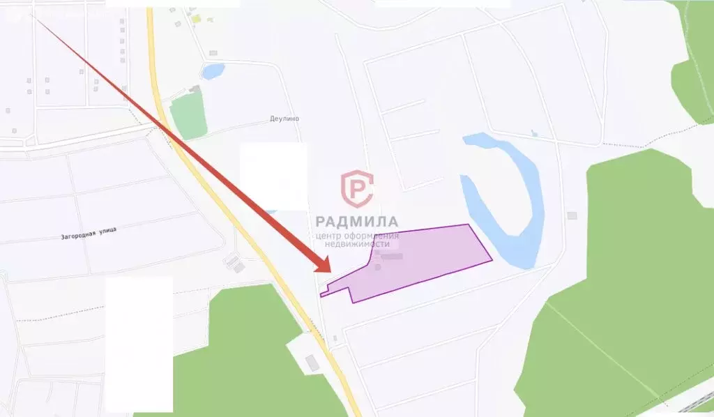 Участок в Сергиево-Посадский городской округ, село Деулино (415 м) - Фото 2