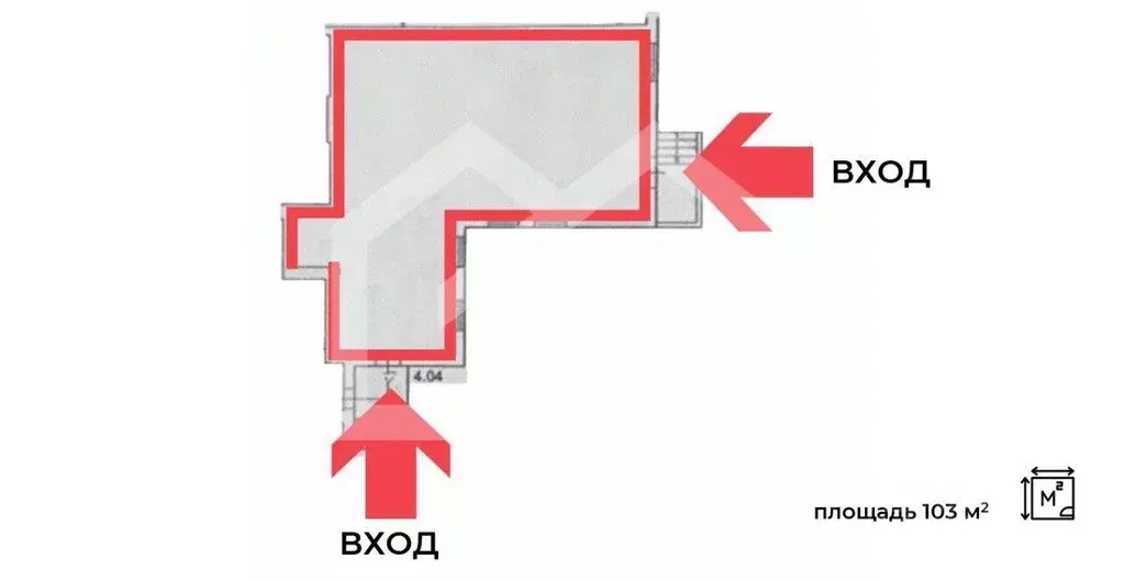 Помещение свободного назначения в Москва Абрамцевская ул., 9К1 (103 м) - Фото 2