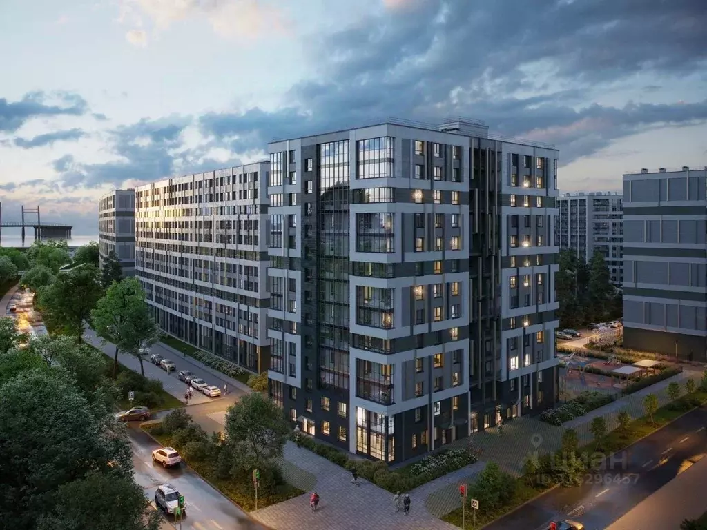 Студия Санкт-Петербург бул. Головнина, 6к1 (32.4 м) - Фото 1