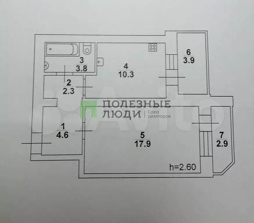 1-к. квартира, 39 м, 8/10 эт. - Фото 0