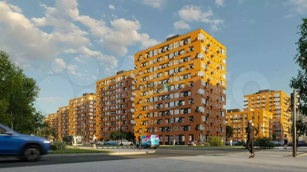 1-к. квартира, 35 м, 3/6 эт. - Фото 1