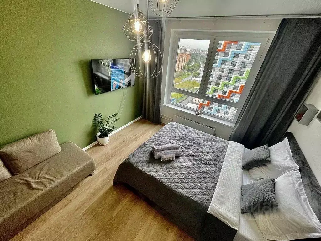 1-к кв. Москва ул. Римского-Корсакова, 11к2 (22.0 м) - Фото 0