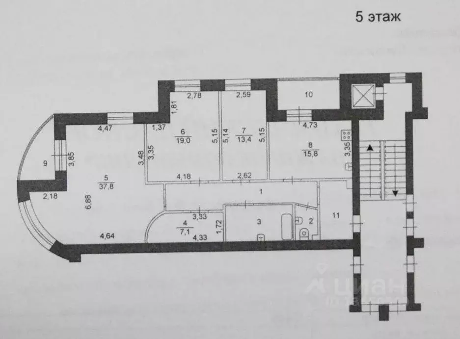 3-к кв. Челябинская область, Челябинск Новороссийская ул., 86 (121.6 ... - Фото 0